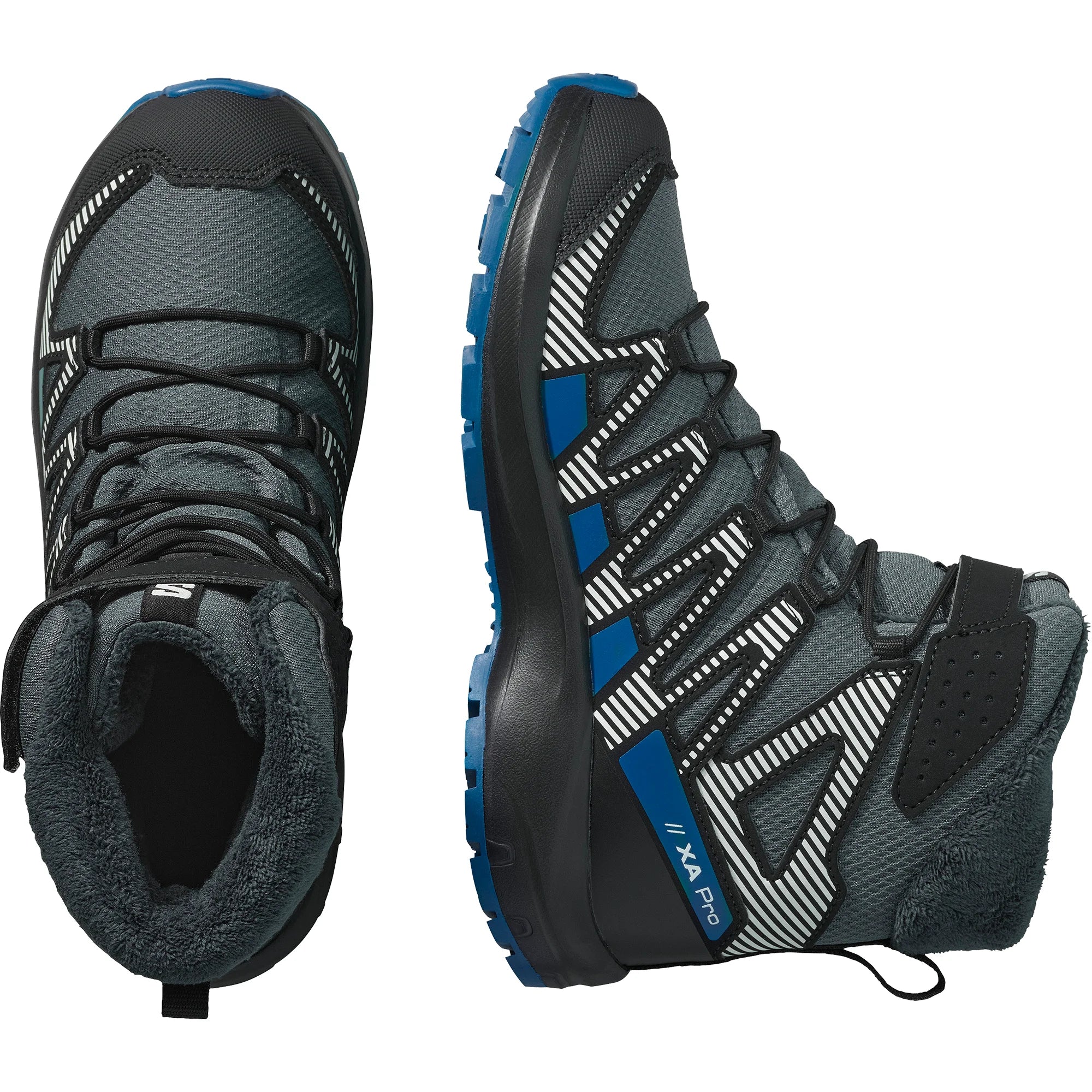 Salomon XA PRO V8 Winter WP J turbul/black
