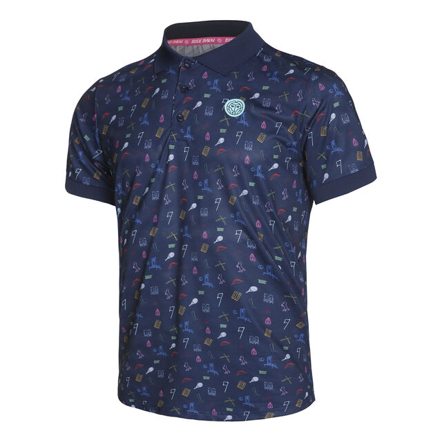 Bidi Badu Idir Tech Polo dark blue/mixed