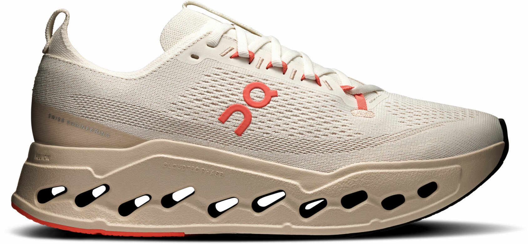 On Cloudsurfer Max 1 W ivory-salmon