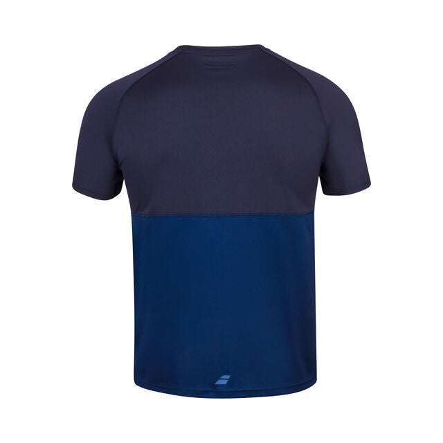 Babolat Play Crew Neck Tee T-Shirt dunkelblau