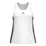 Head Club 25 Tech Tank Top wmn navy white