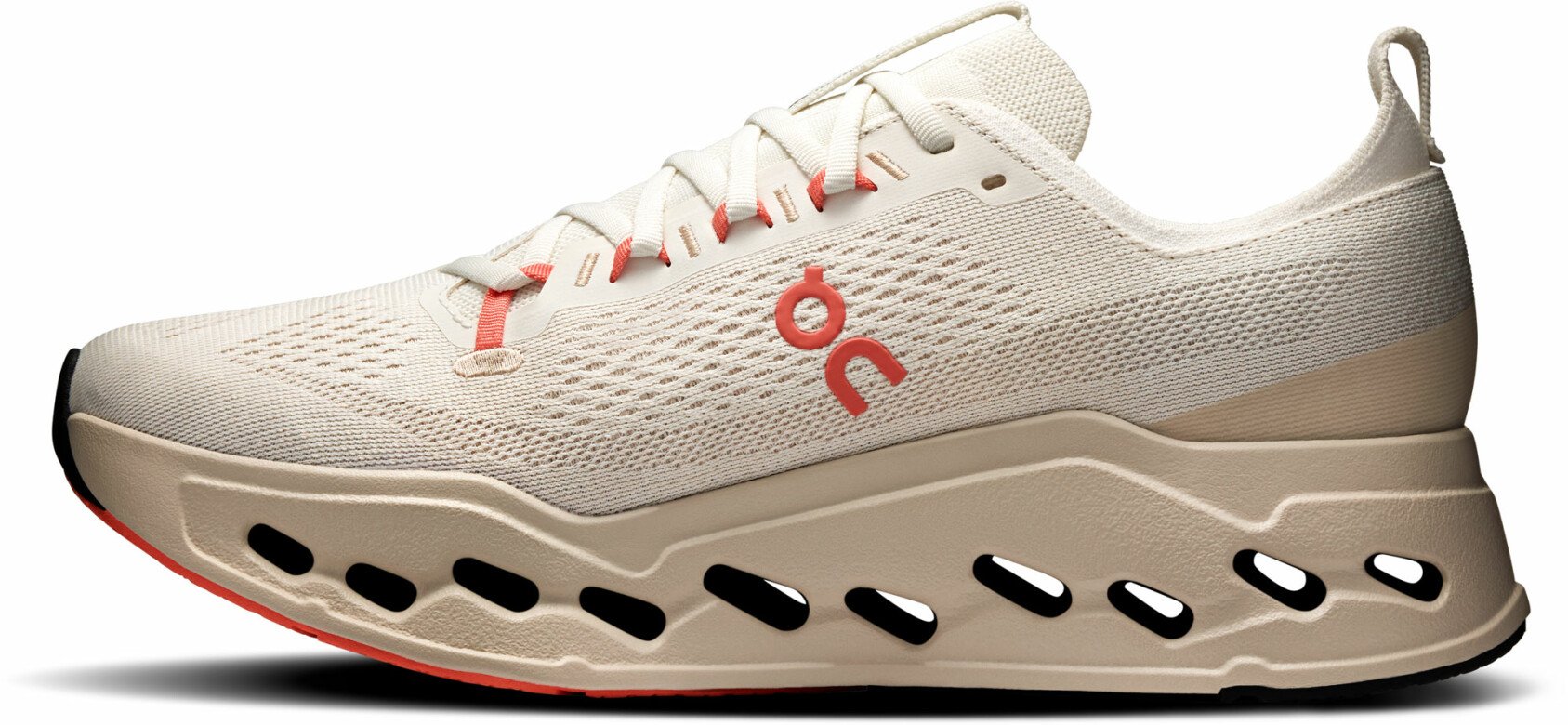 On Cloudsurfer Max 1 W ivory-salmon