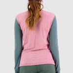 Mons Royale Yotei BF Langarmshirt women-dusty pink-burnt sage