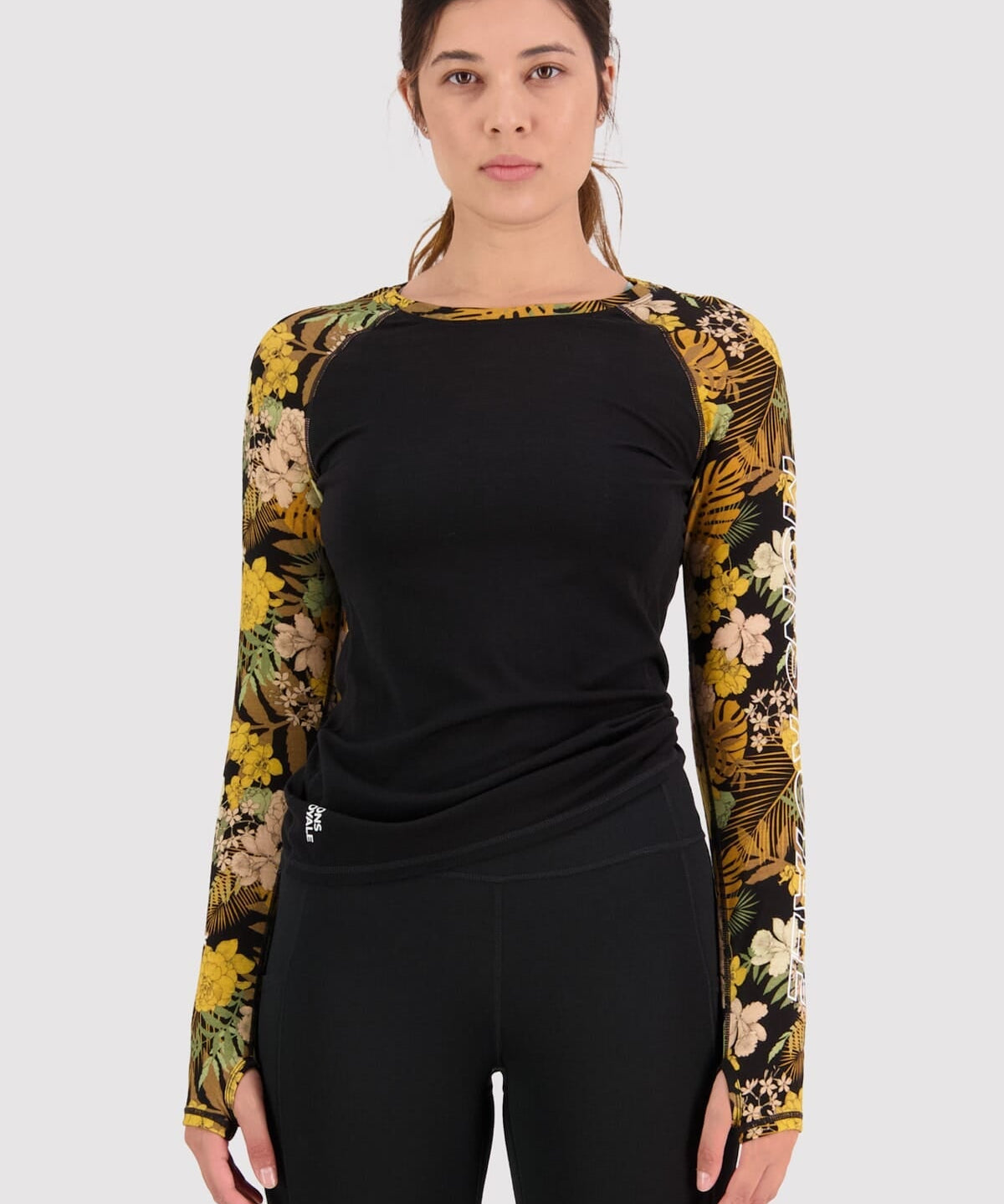 Mons Royale Bella Tech Langarmshirt women-floral camo