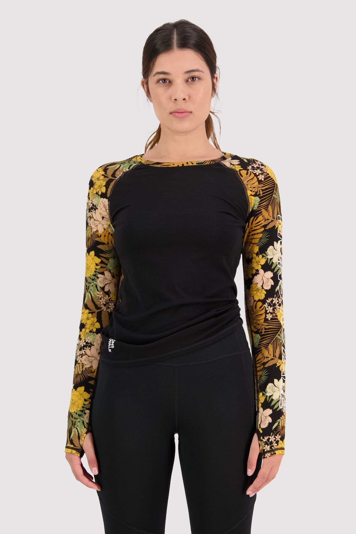 Mons Royale Bella Tech Langarmshirt women-floral camo