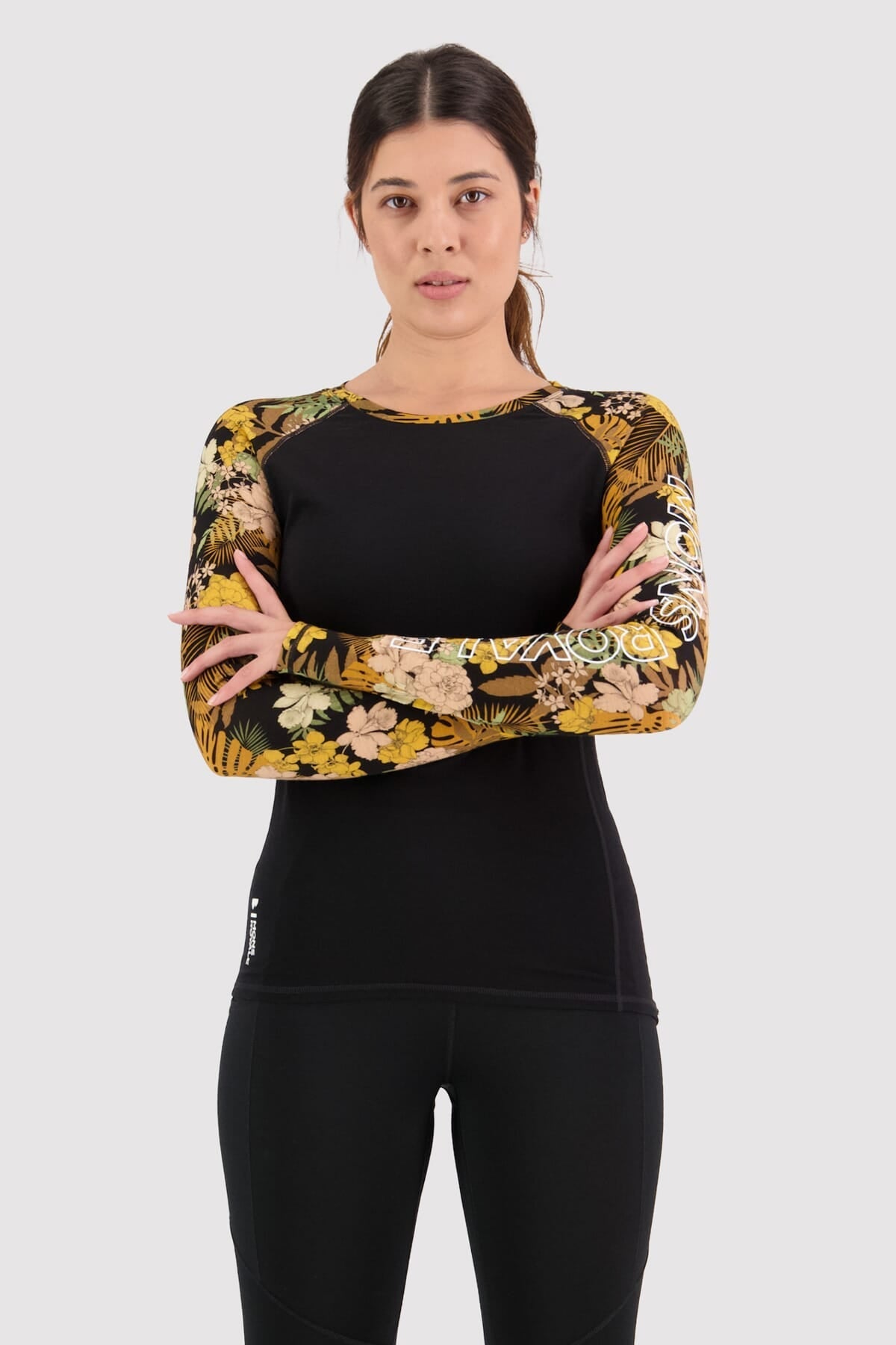 Mons Royale Bella Tech Langarmshirt women-floral camo