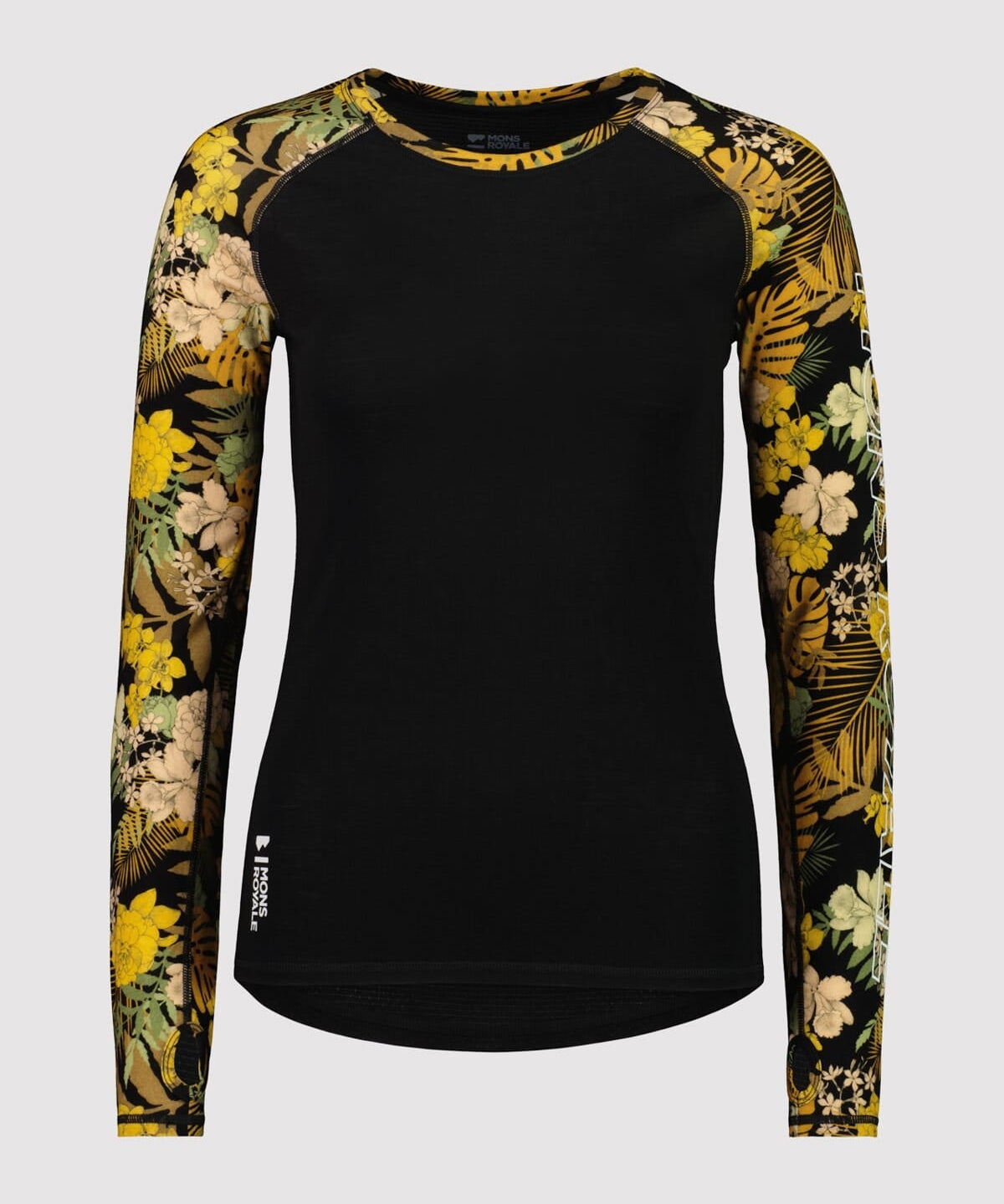 Mons Royale Bella Tech Langarmshirt women-floral camo