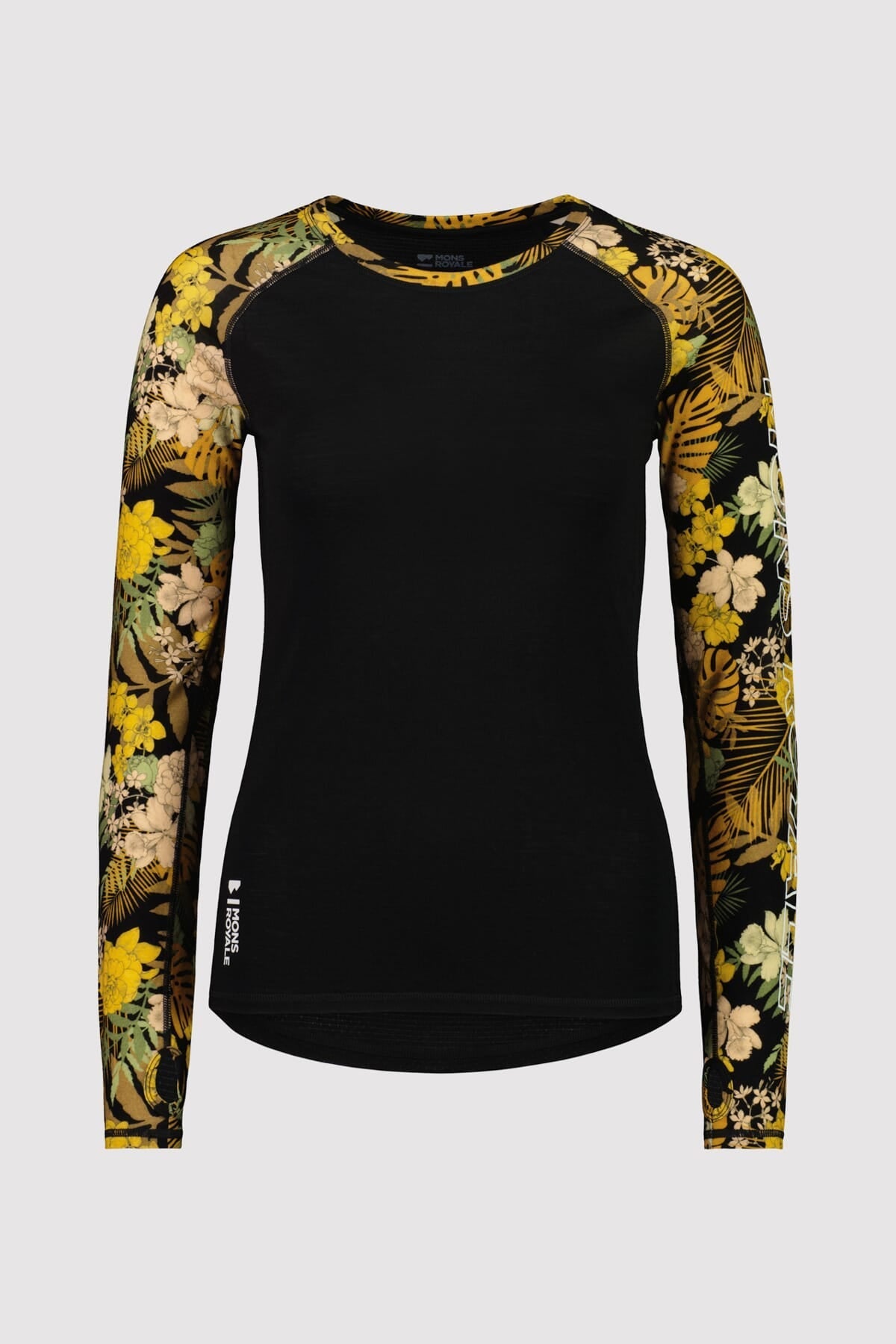 Mons Royale Bella Tech Langarmshirt women-floral camo