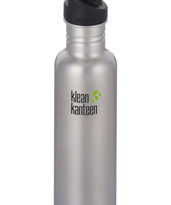 Klean Kanteen Edelstahl Trinkflasche Classic 800ml Sport Cap
