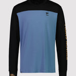 Mons Royale Yotei Langarmshirt black-blue slate