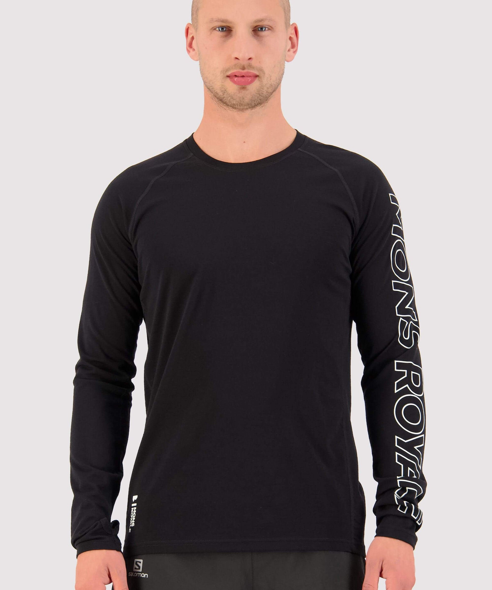 Mons Royale Temple Tech Langarmshirt-black