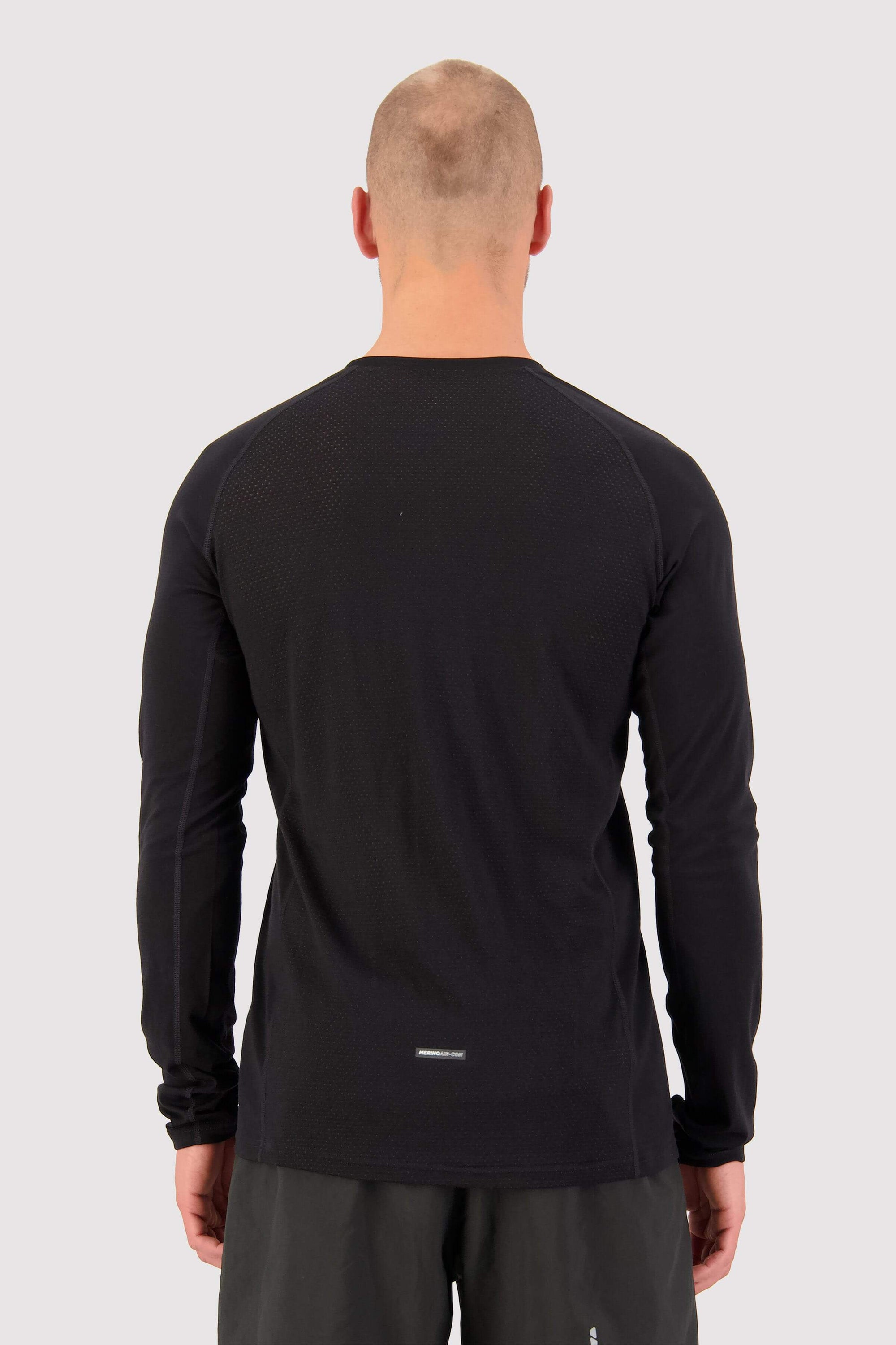 Mons Royale Temple Tech Langarmshirt-black