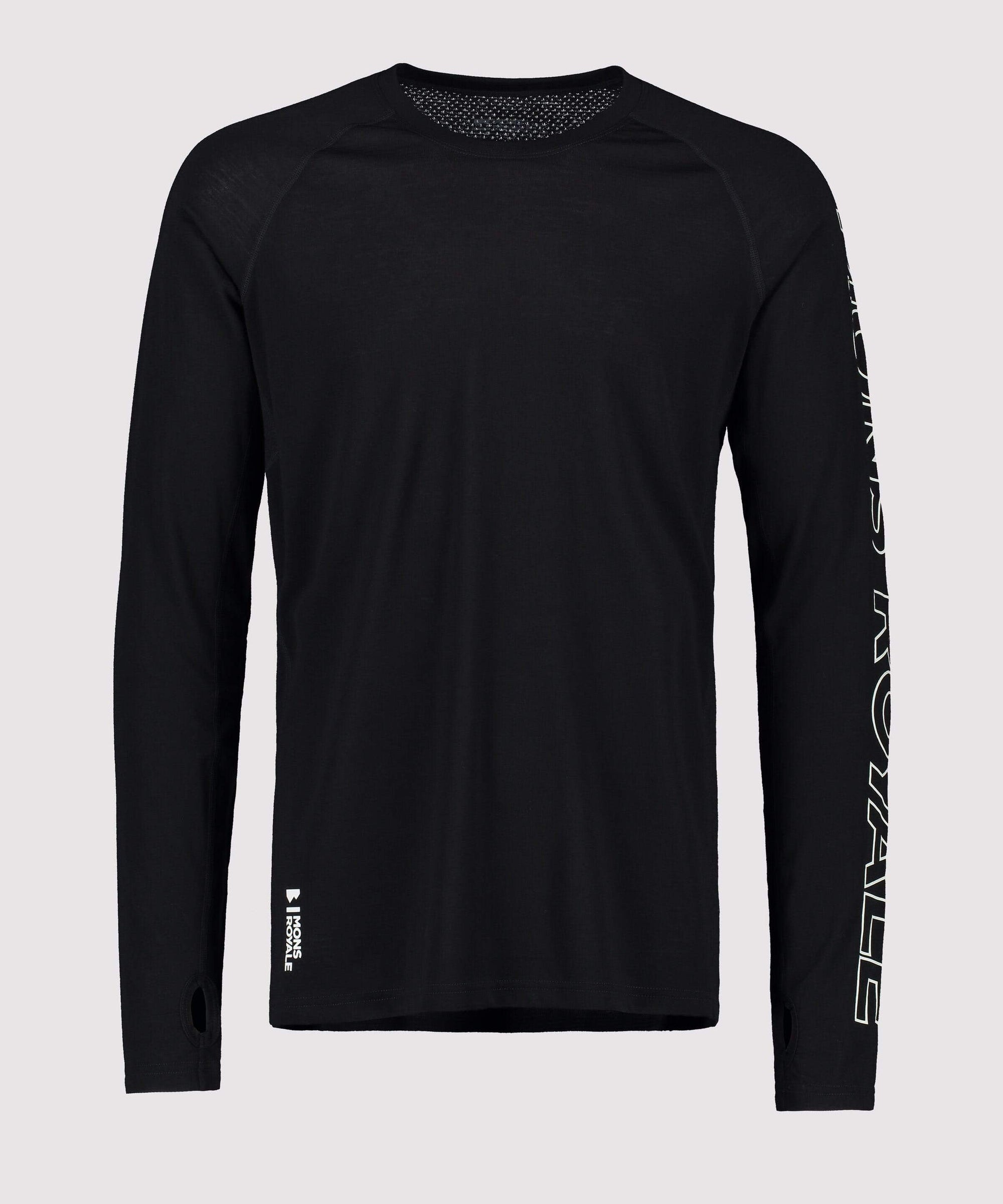 Mons Royale Temple Tech Langarmshirt-black