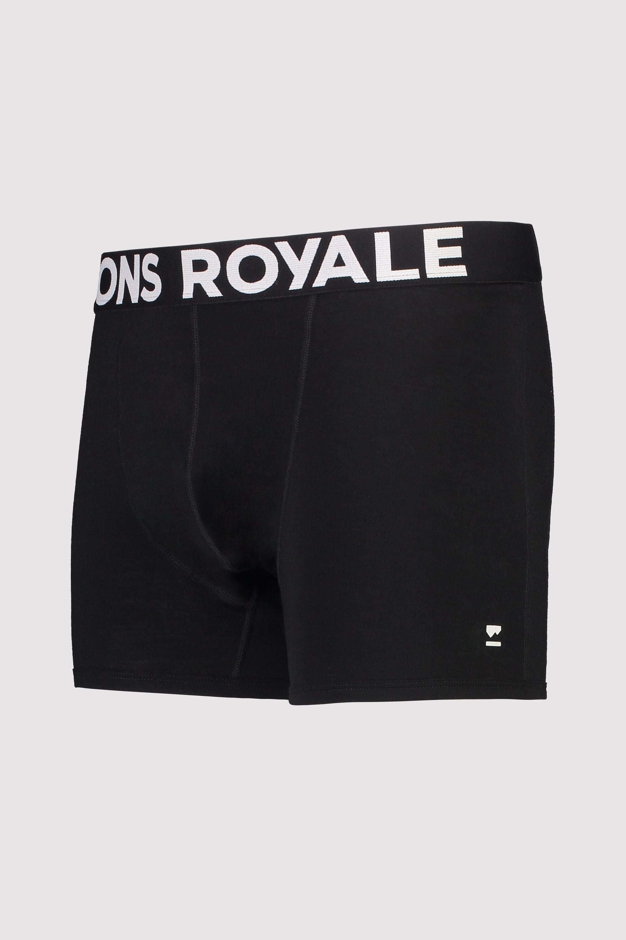 Mons Royale Hold 'em Shorty Boxer-black