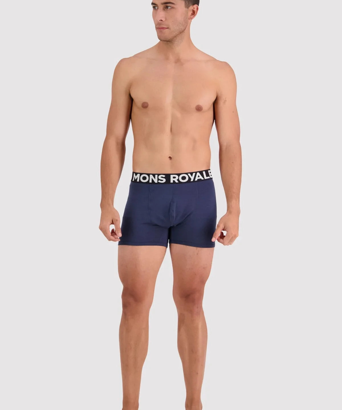 Mons Royale Hold 'em Shorty Boxer-midnight