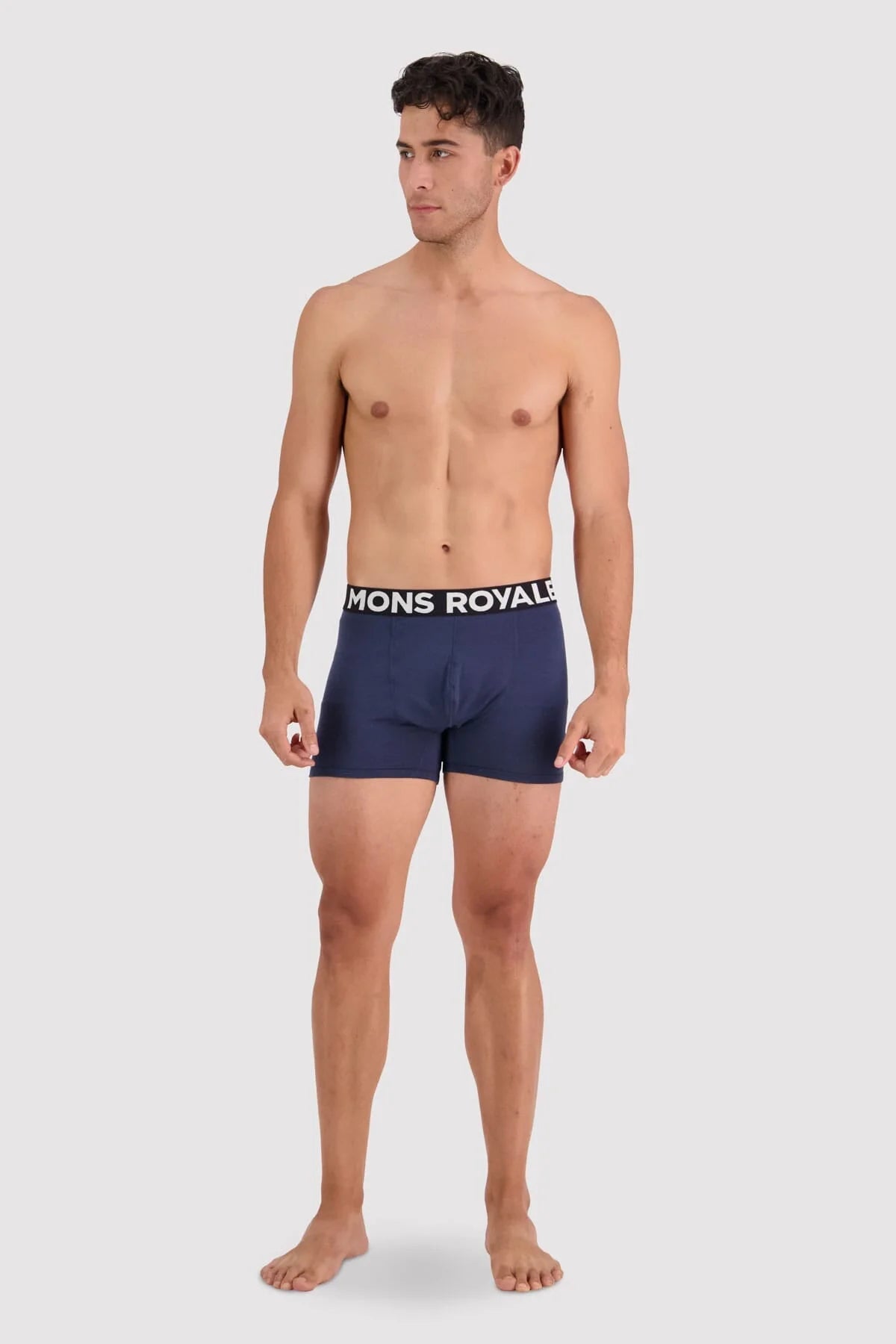 Mons Royale Hold 'em Shorty Boxer-midnight