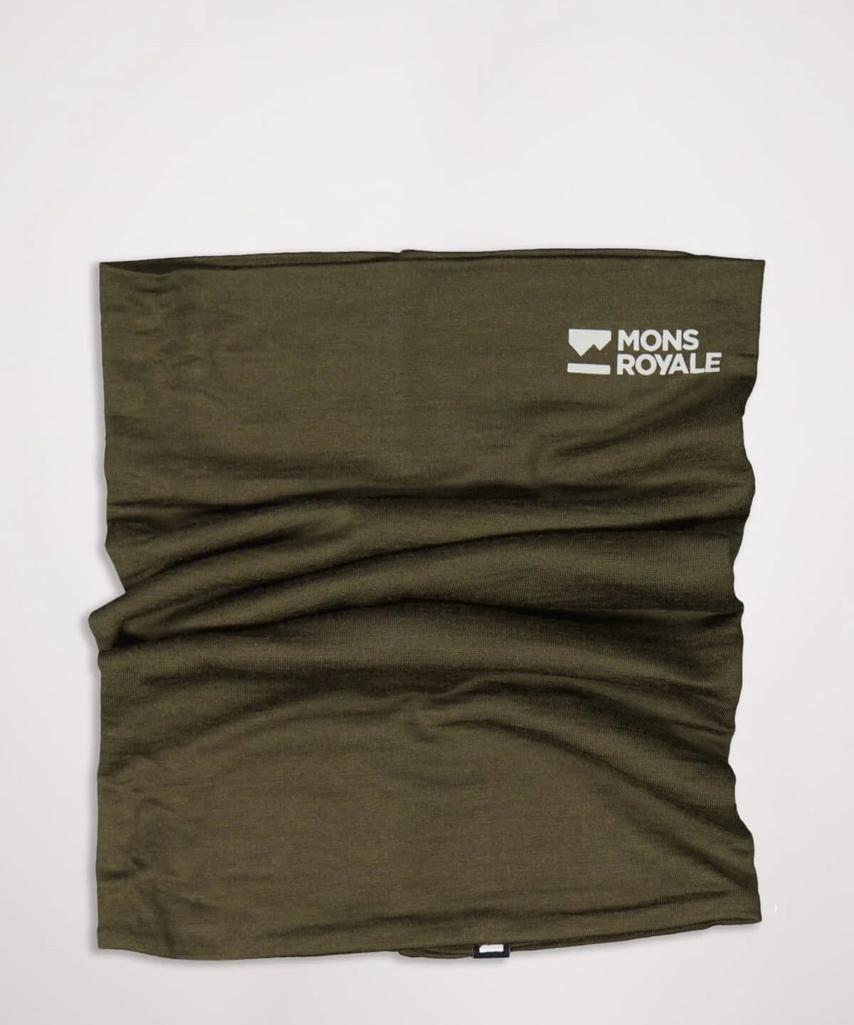 Mons Royale 100 % Merino Neckwarmer Flex 400-dark olive