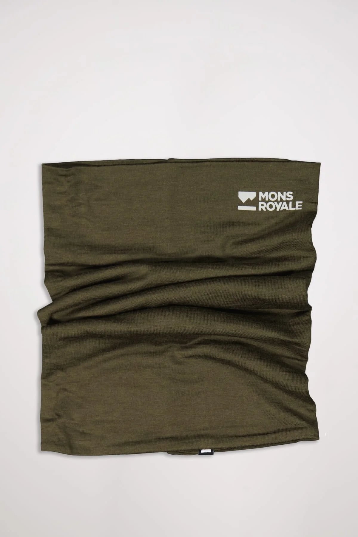 Mons Royale 100 % Merino Neckwarmer Flex 400-dark olive