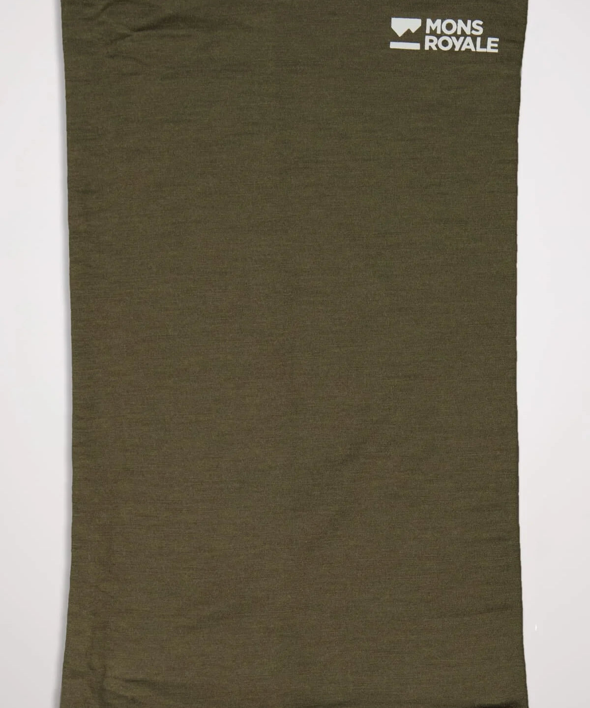 Mons Royale 100 % Merino Neckwarmer Flex 400-dark olive