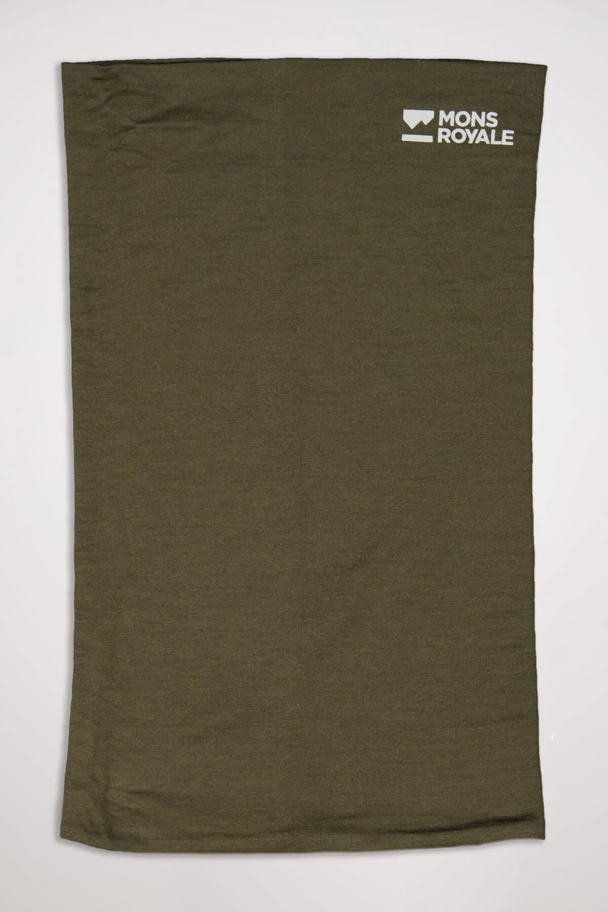 Mons Royale 100 % Merino Neckwarmer Flex 400-dark olive