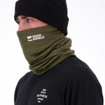 Mons Royale 100 % Merino Neckwarmer Flex 400-dark olive