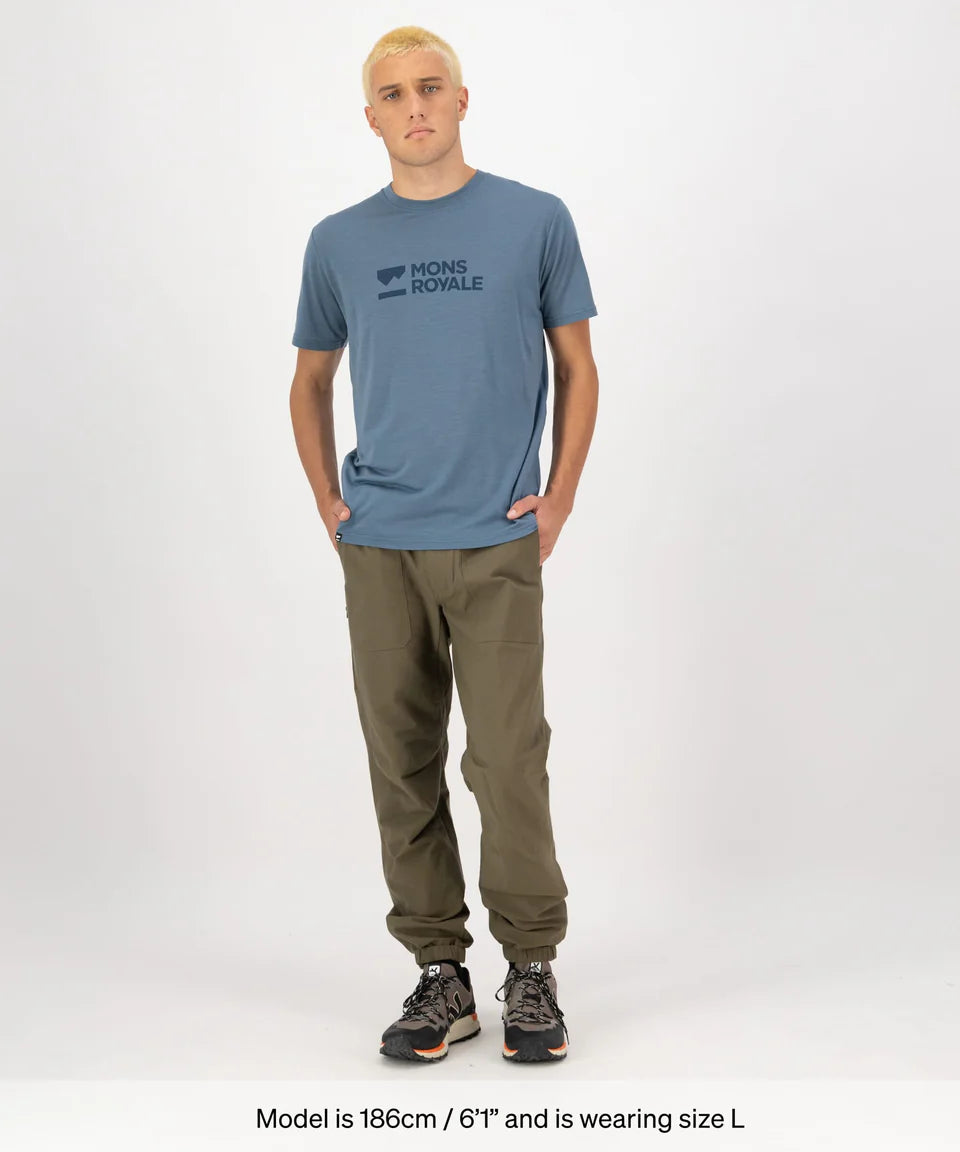 Mons Royale Icon T-Shirt goblin blue