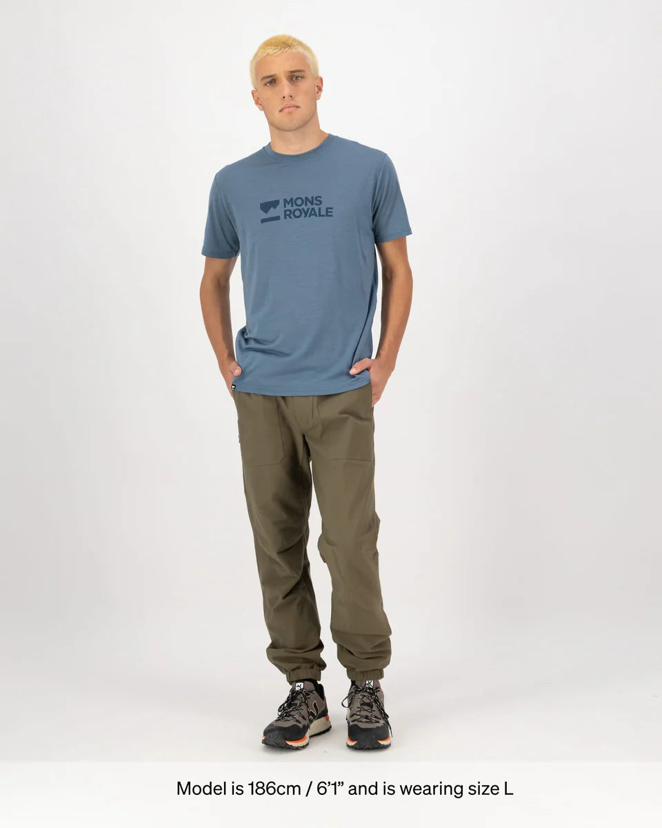 Mons Royale Icon T-Shirt goblin blue