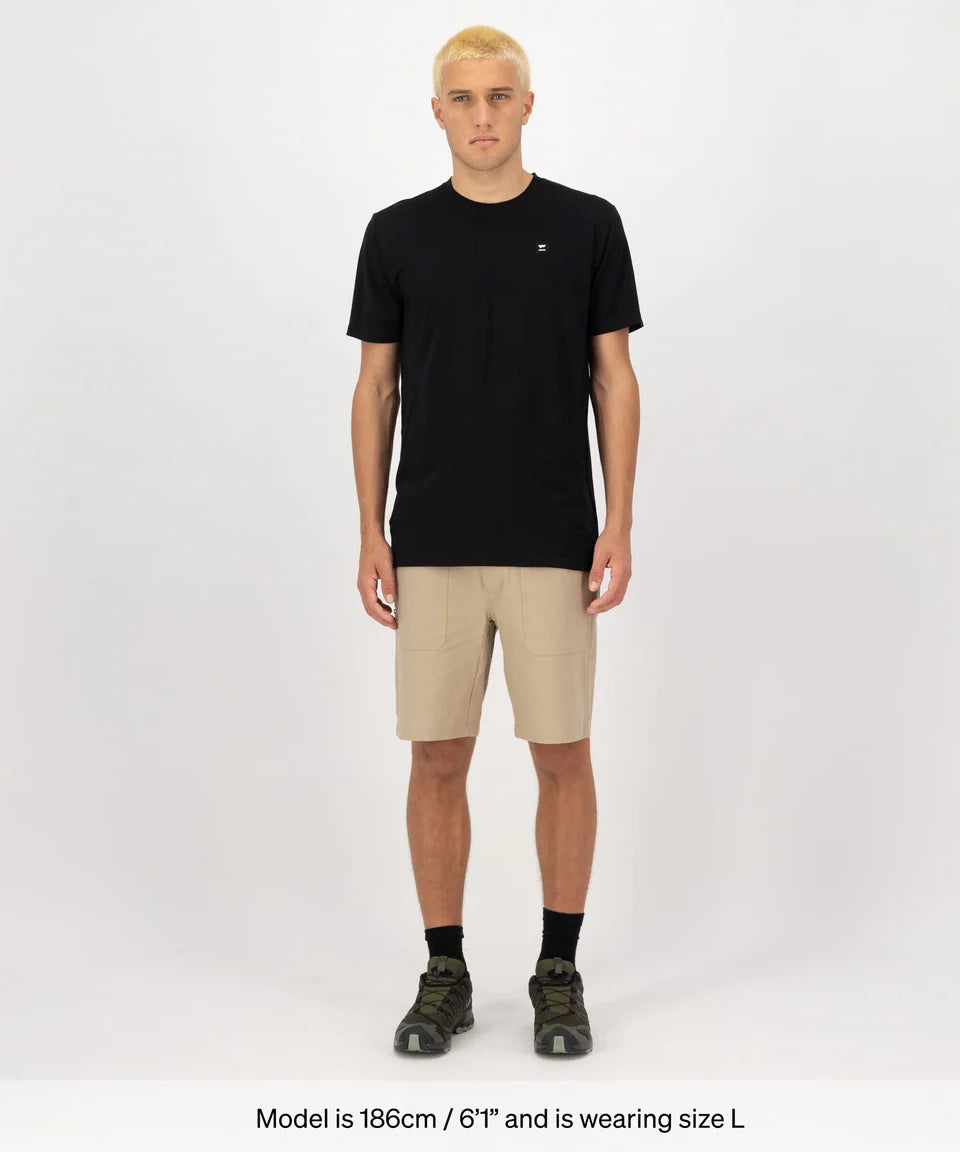 Mons Royale Icon Merino Classic T-Shirt black