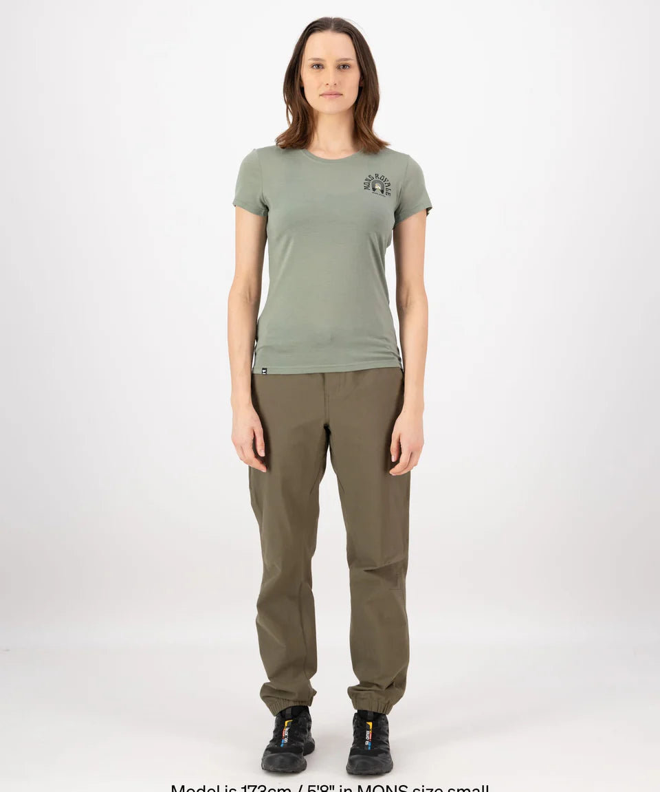 Mons Royale Icon Merino T-Shirt wmn willow