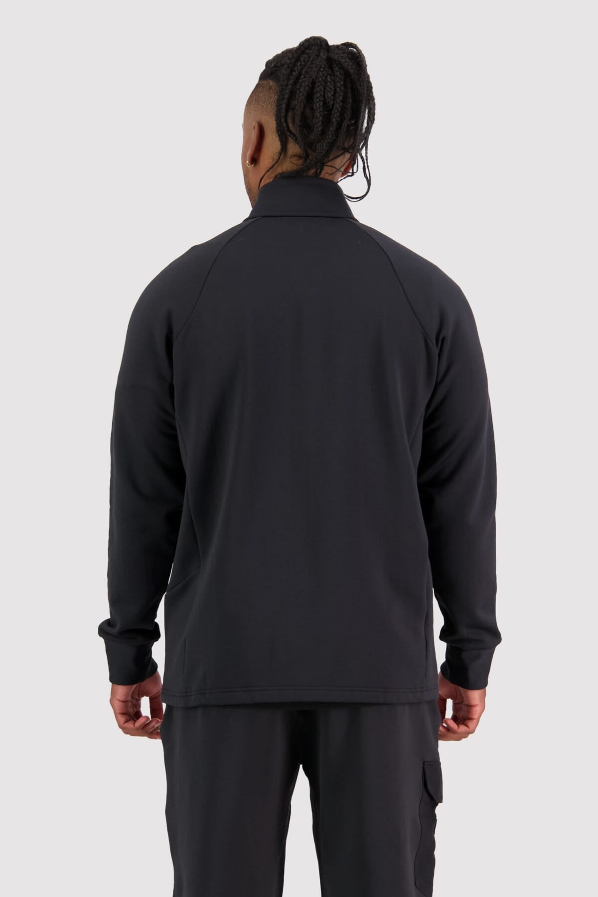 Mons Royale Nevis Wool Fleece Jacket-black