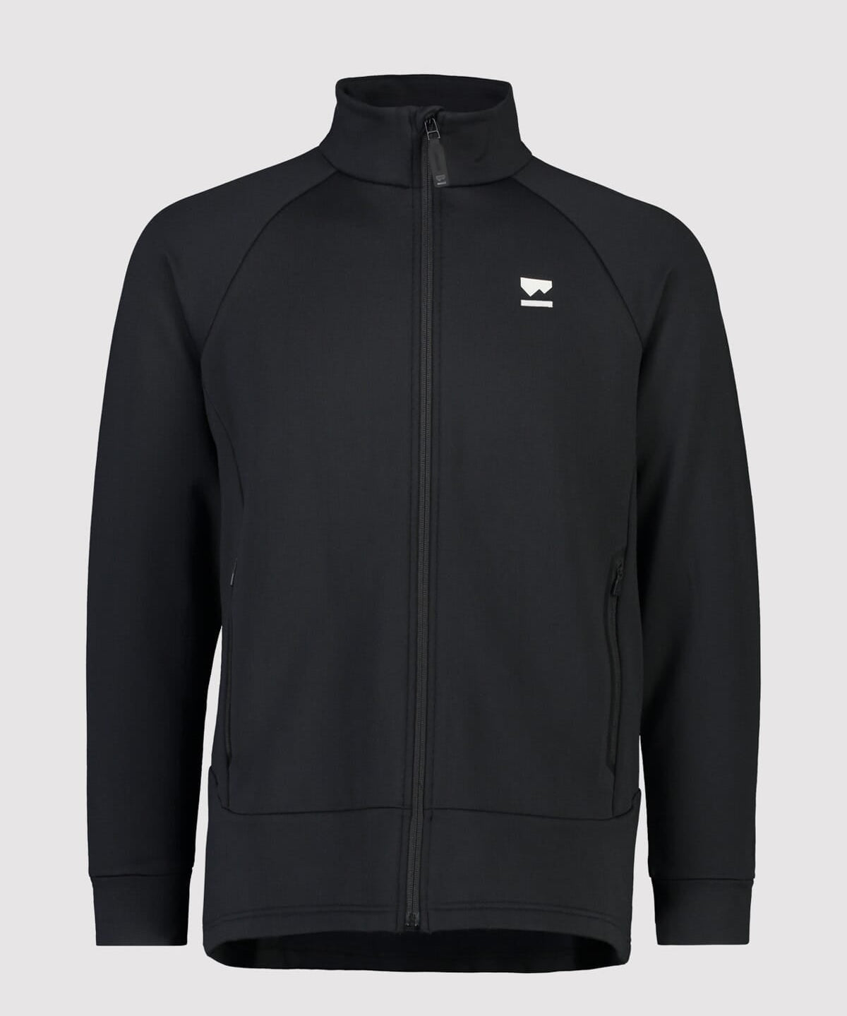 Mons Royale Nevis Wool Fleece Jacket-black