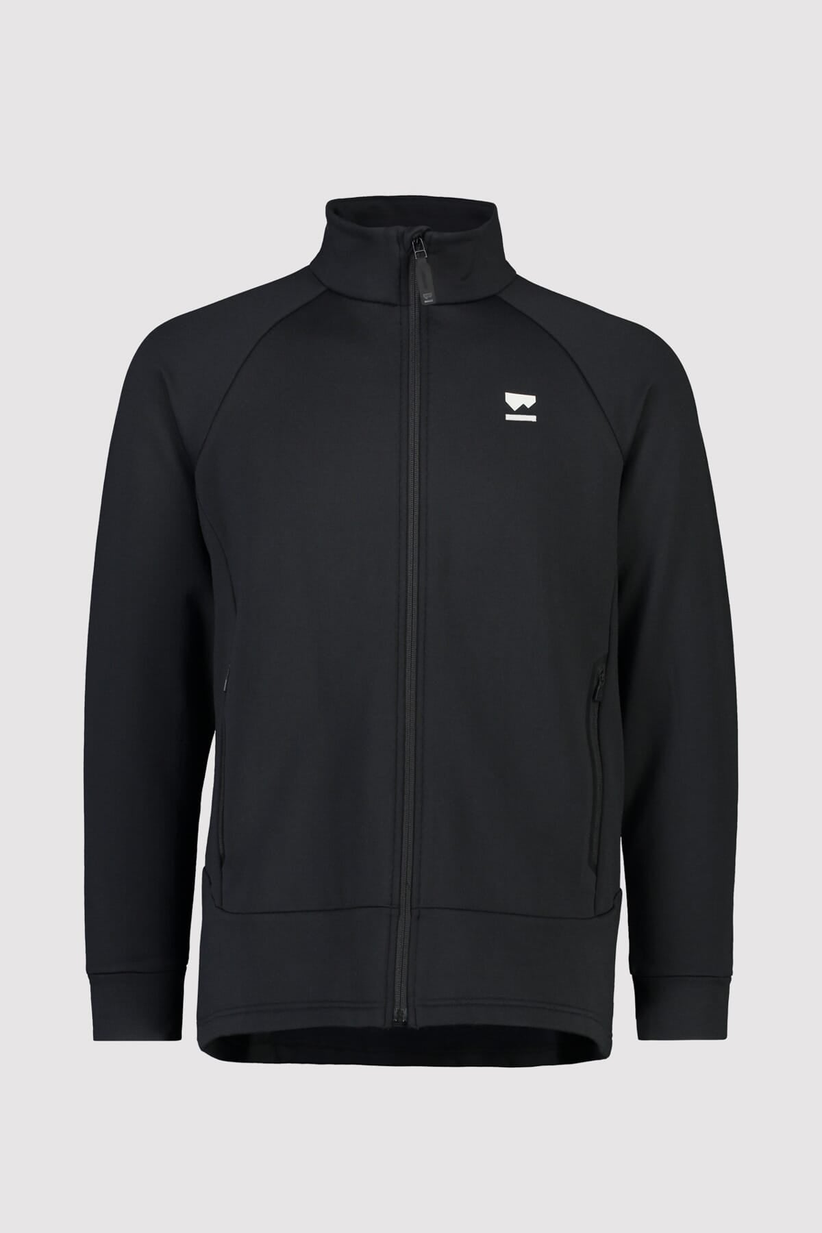 Mons Royale Nevis Wool Fleece Jacket-black
