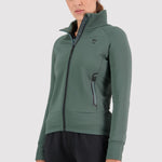 Mons Royale Nevis Wool Fleece Jacket women - burnt sage