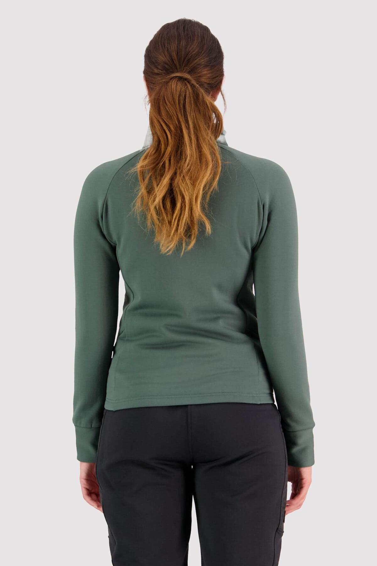 Mons Royale Nevis Wool Fleece Jacket women - burnt sage