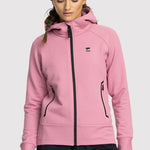 Mons Royale Nevis Wool Fleece Hood women - dusty pink