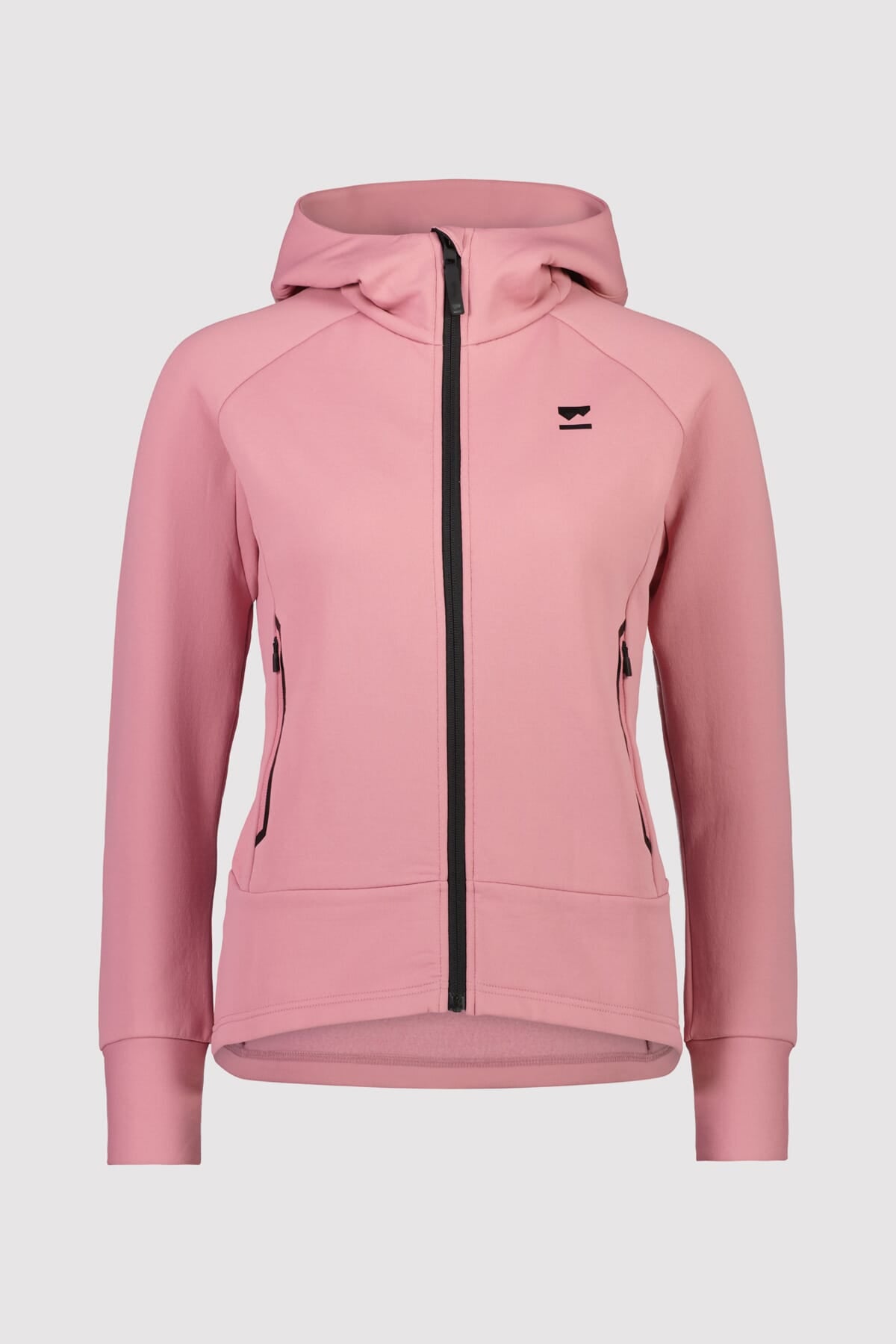 Mons Royale Nevis Wool Fleece Hood women - dusty pink