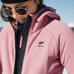 Mons Royale Nevis Wool Fleece Hood women - dusty pink