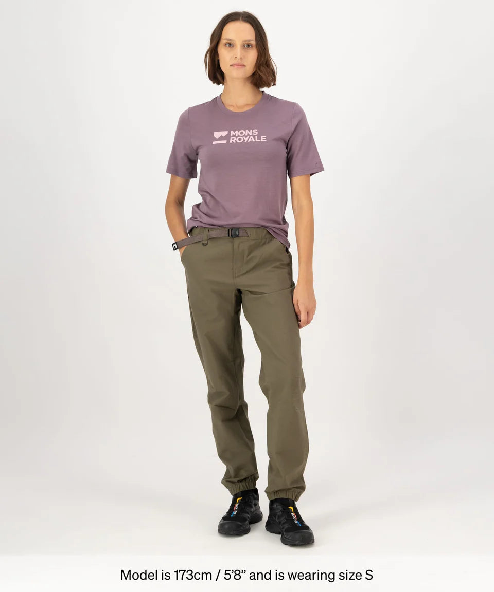 Mons Royale Icon Merino T-Shirt wmn mauve