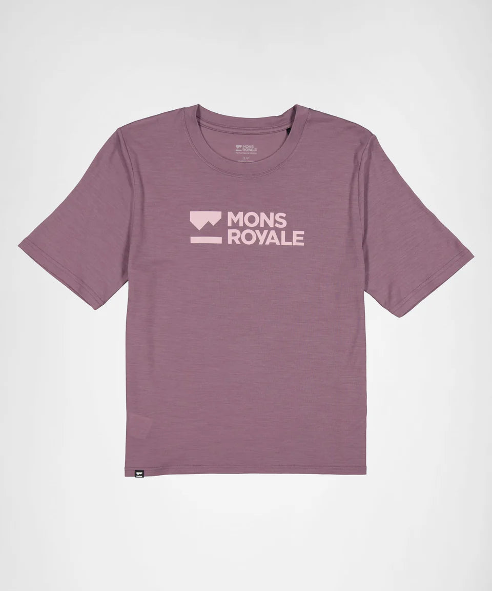 Mons Royale Icon Merino T-Shirt wmn mauve