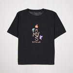 Mons Royale Icon Relaxed T-Shirt wmn Petal Type-black