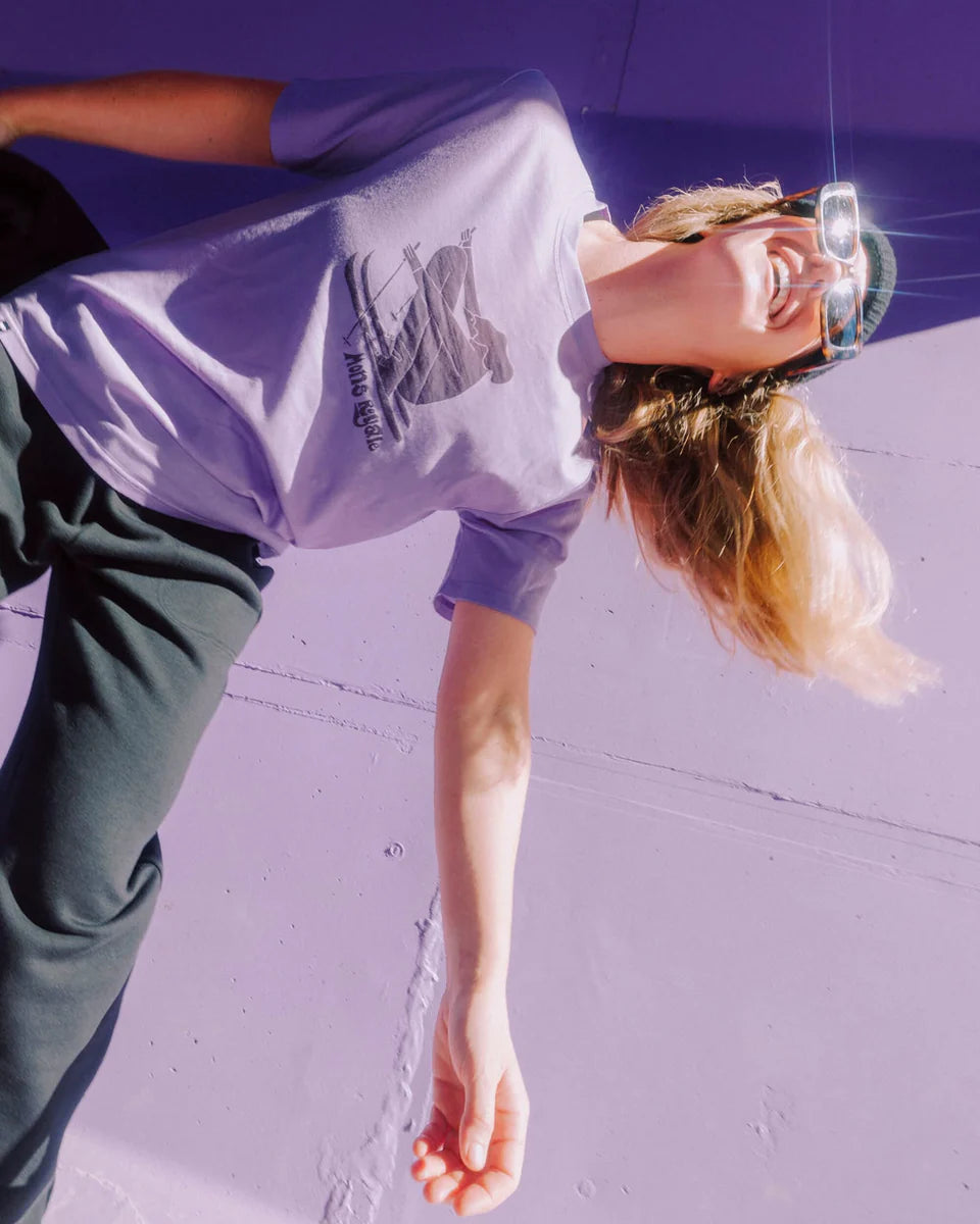 Mons Royale Icon Relaxed T-Shirt wmn Lupin