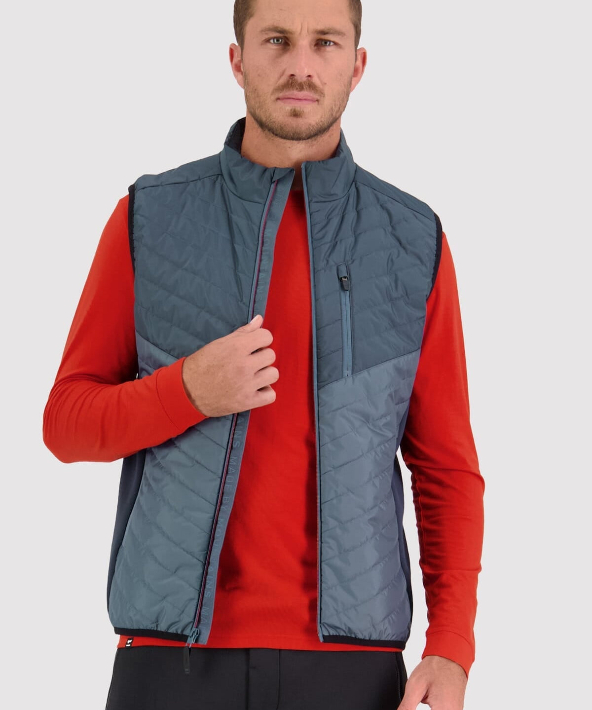 Mons Royale Arete Wool Insulation Vest - Midnight
