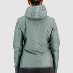 Mons Royale Neve Wool Insulation Hood women - sage