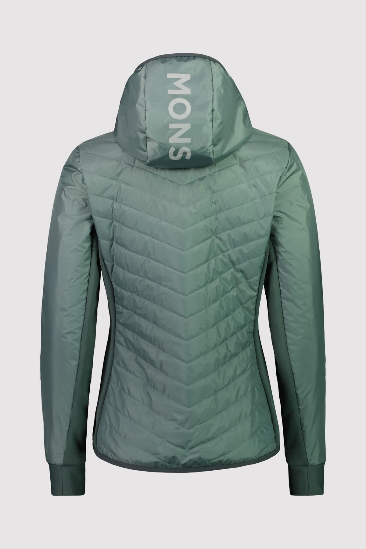 Mons Royale Neve Wool Insulation Hood women - sage