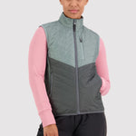 Mons Royale Neve Wool Insulation Vest women - sage