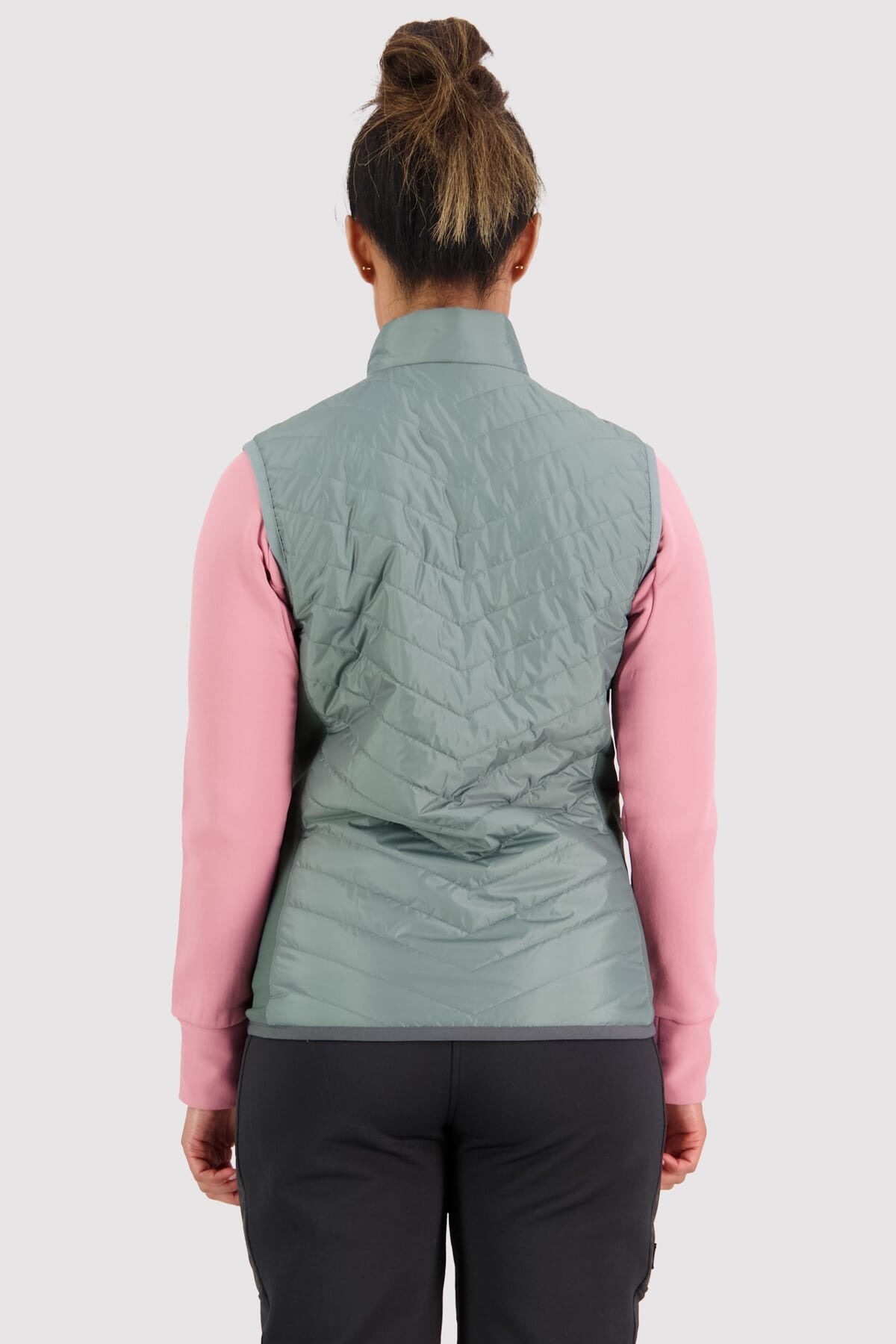 Mons Royale Neve Wool Insulation Vest women - sage