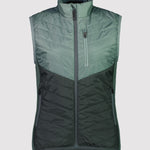 Mons Royale Neve Wool Insulation Vest women - sage