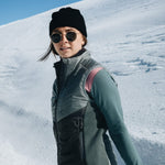 Mons Royale Neve Wool Insulation Vest women - sage