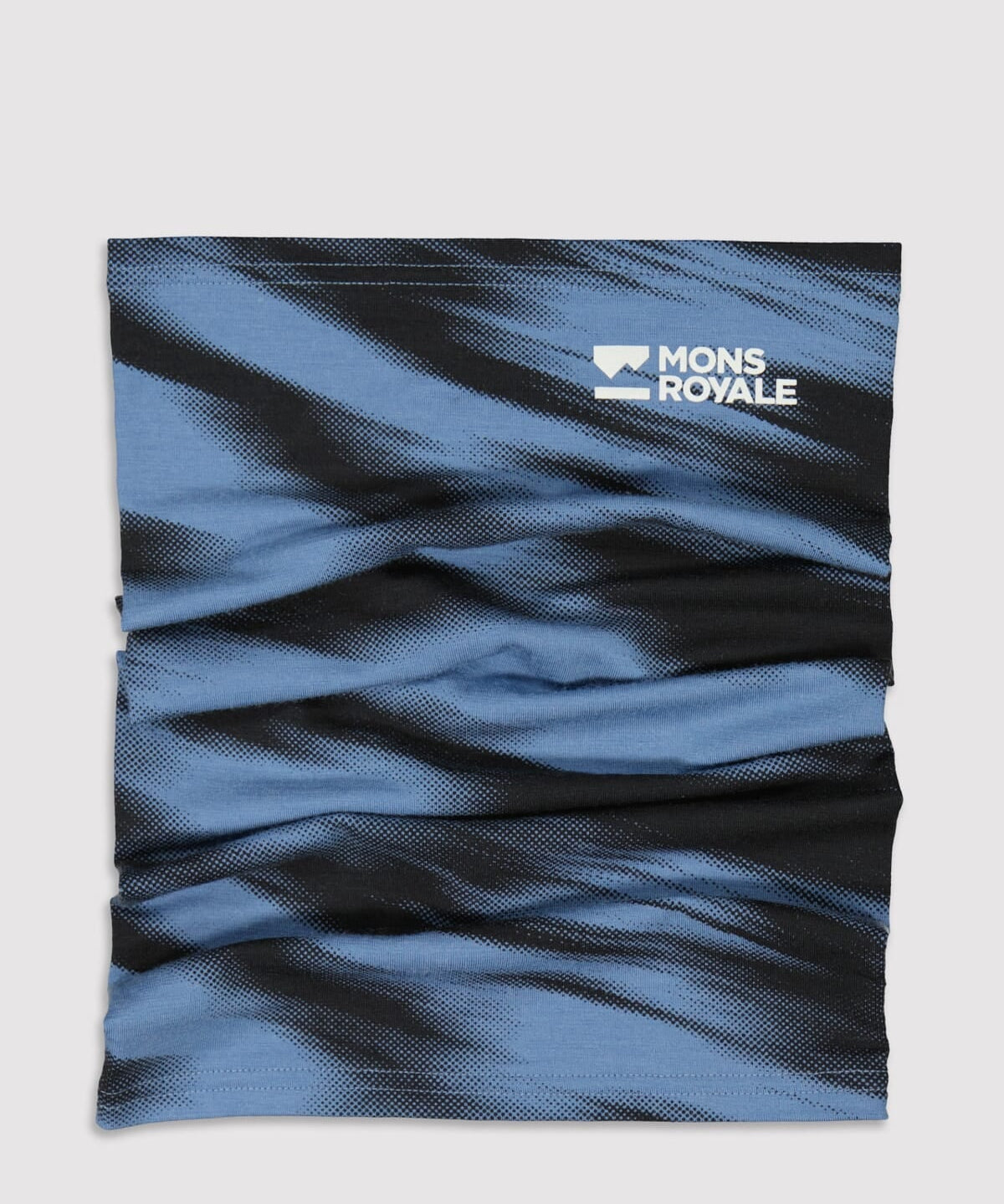 Mons Royale Unisex Daily Dose Flex 200 Neckwarmer-blue motion