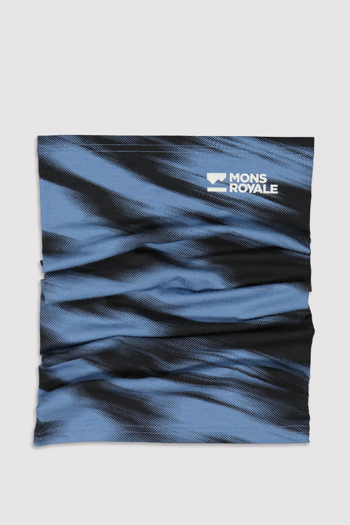 Mons Royale Unisex Daily Dose Flex 200 Neckwarmer-blue motion